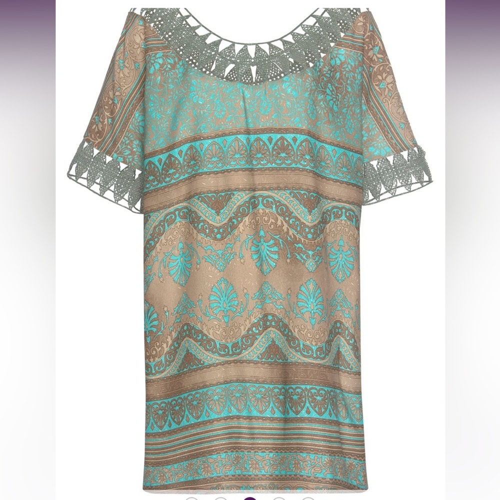 Boho Print Cover Up or Cute top
